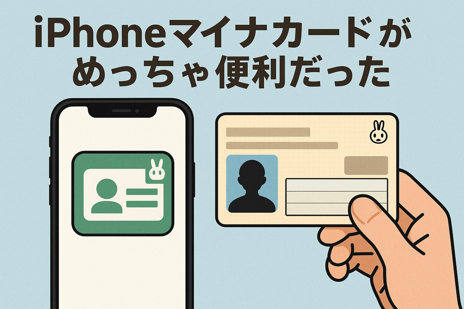 iPhoneマイナカード