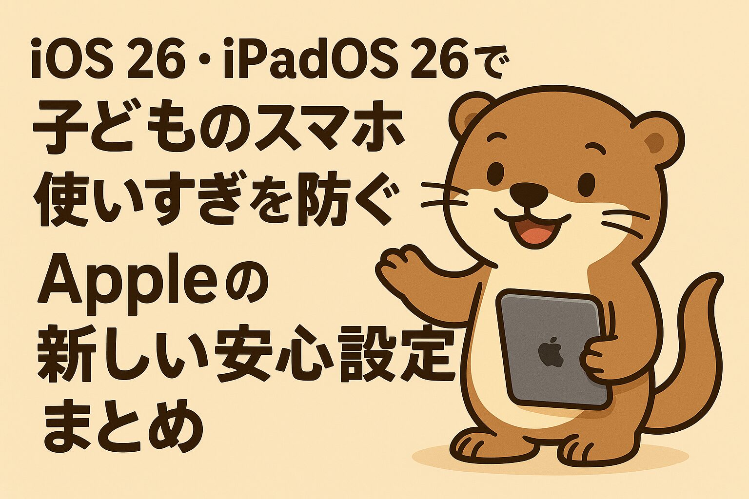 ペアレンタルコントロールiPad26