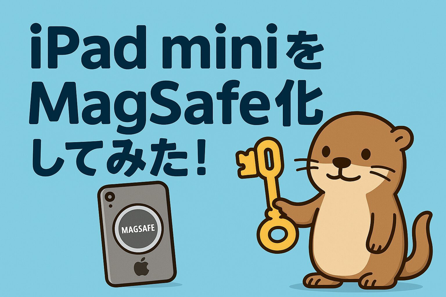 iPad miniをMagSafe化