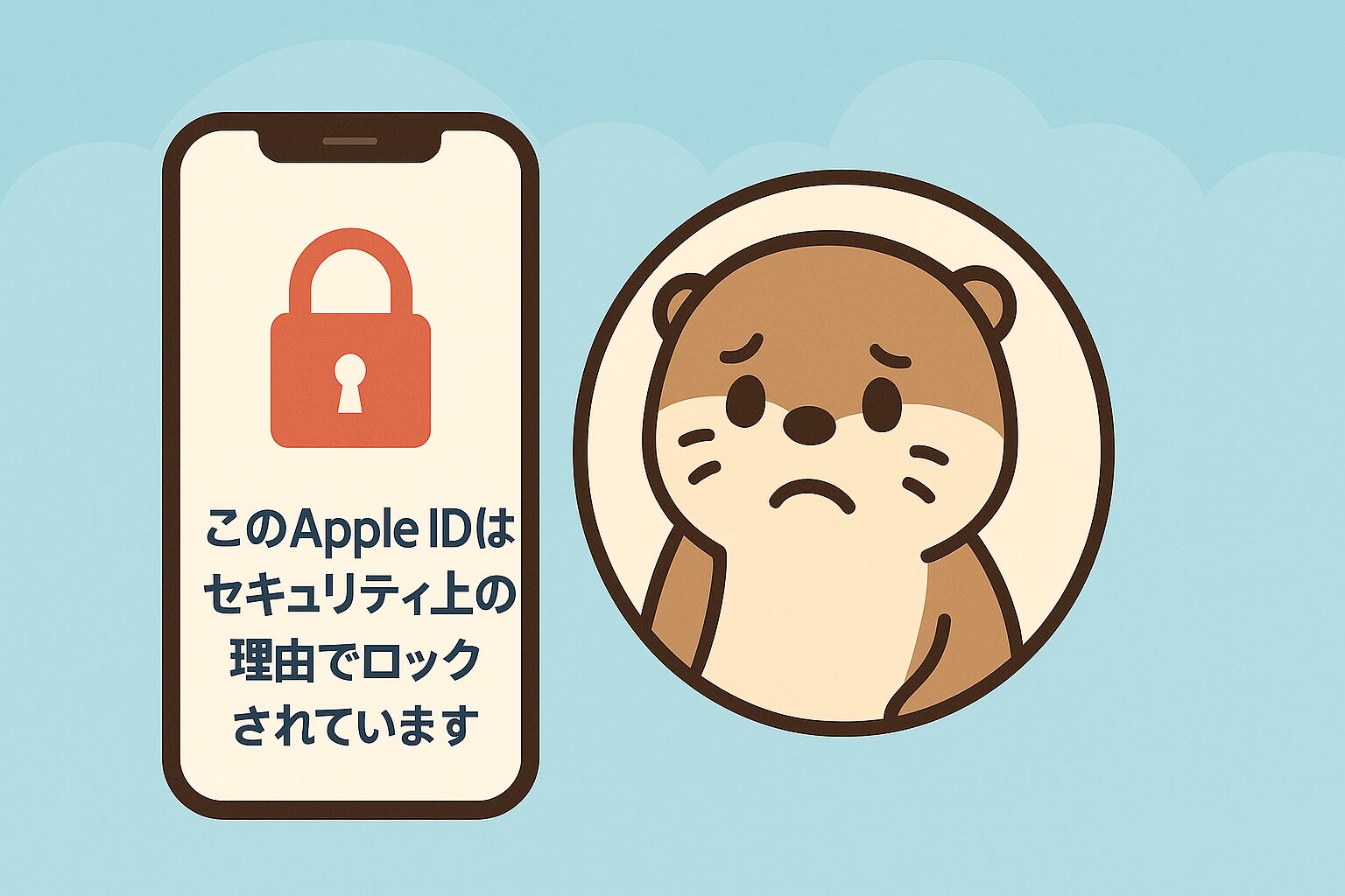 アカウントがロックされています。