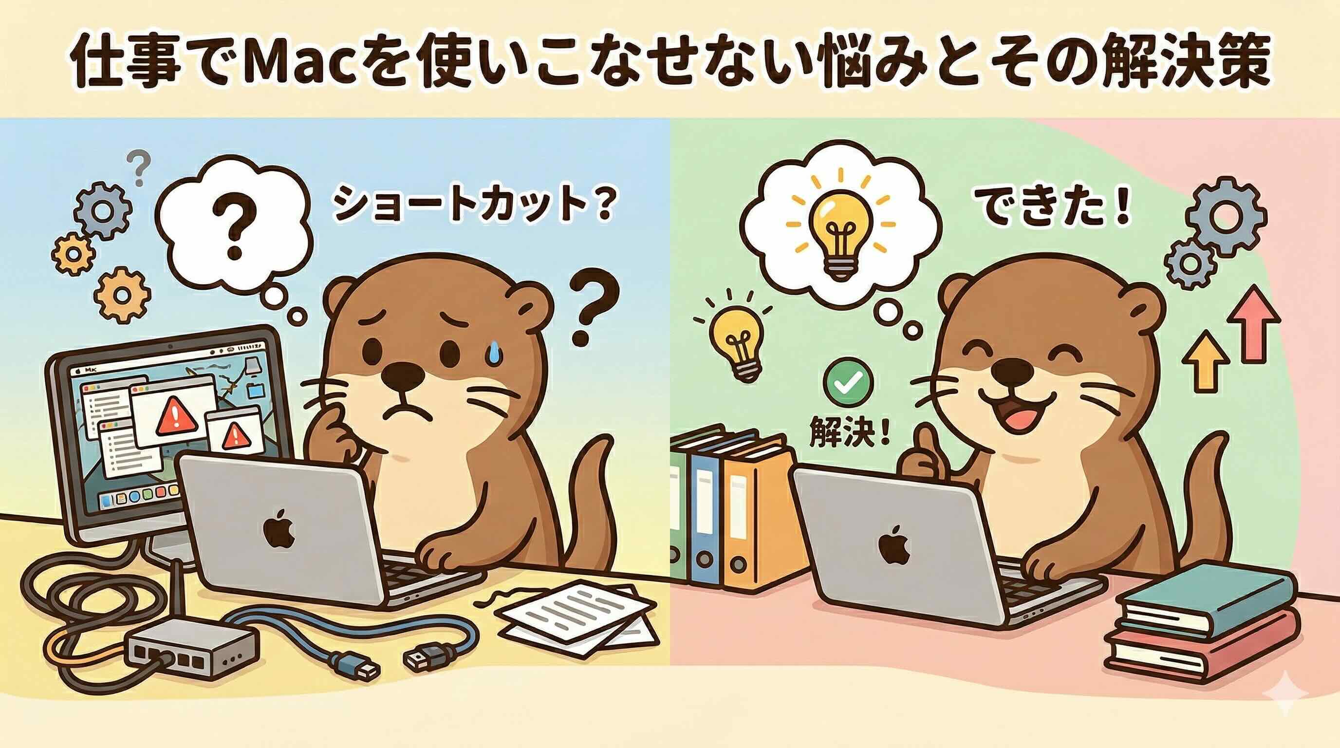mac使いこなせない