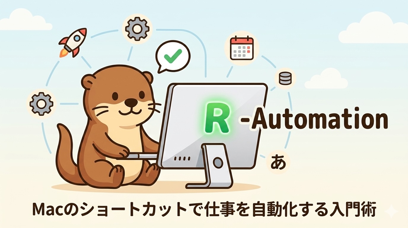 Macのショートカットで仕事を自動化