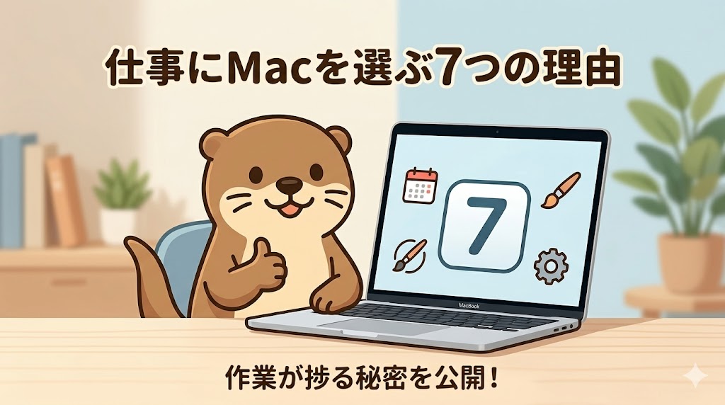 仕事にマックを選ぶ７つの理由