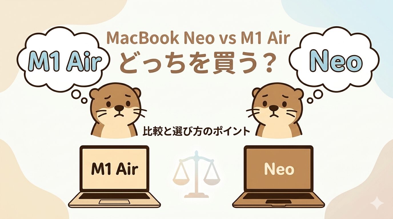 macbook neo買う？